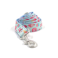 HKM-0022077 Cartoon Macaron Pet Collar and Leash Set for Large Dogs ¨C Stylish and Durable Dog Walking Gear
