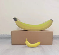 HKM-0022461 Cat Scratching Board in Cute Banana Shape - Corrugated Paper Claw Grinder for Cats and Small Animals