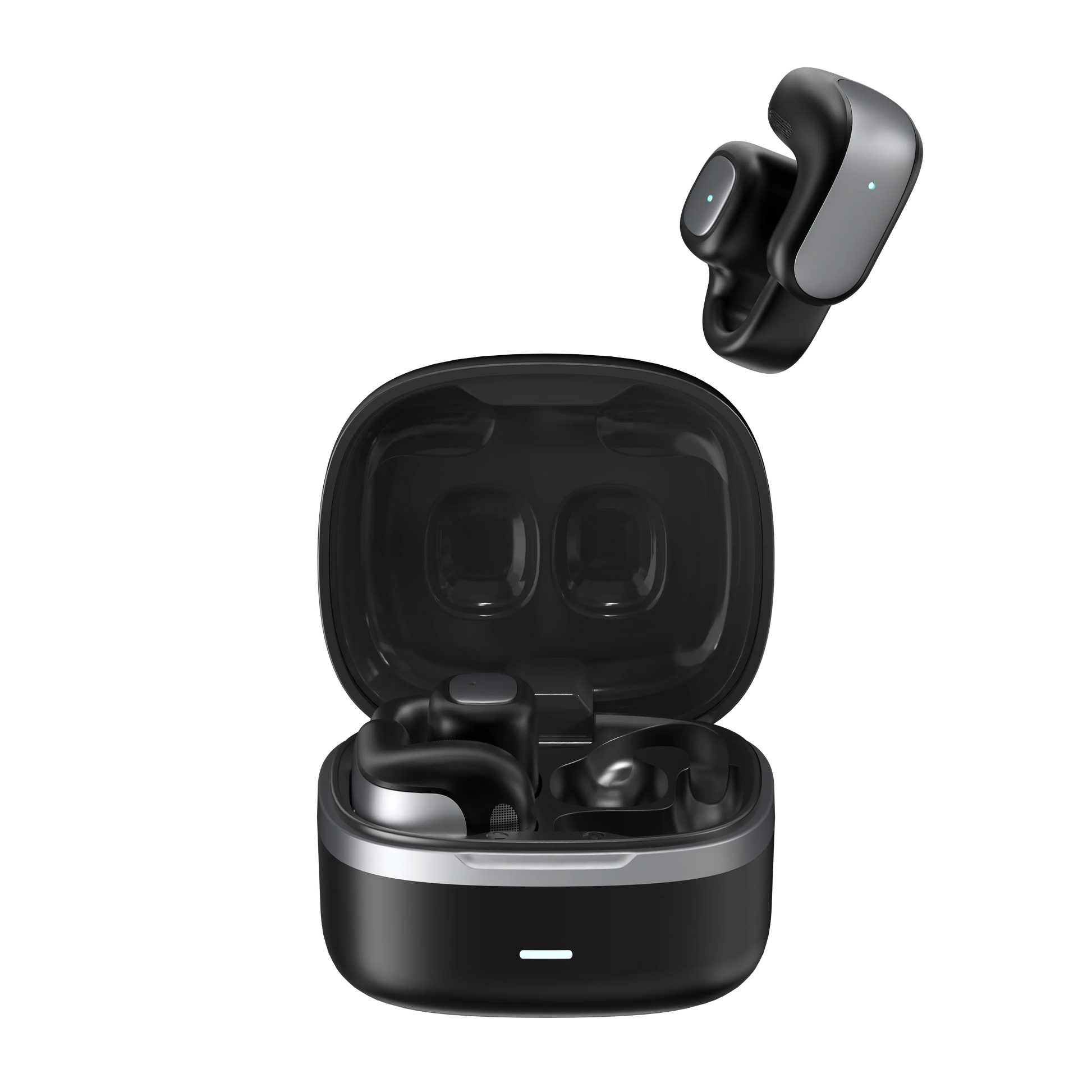 HKM-002259 YX40 ENC Noise Cancelling Earbuds with LED Battery Indicator for Sports Use, Includes Microphone