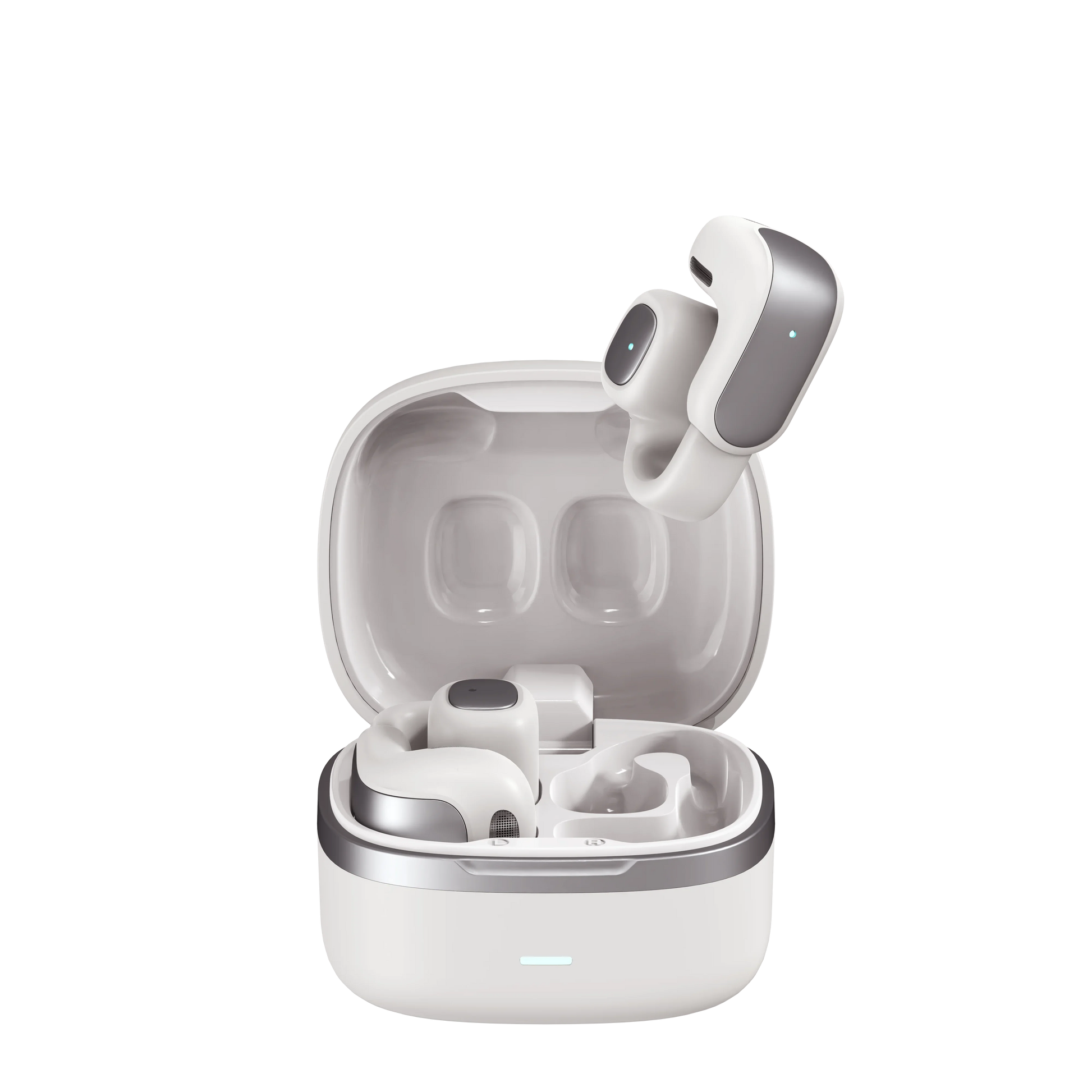 HKM-002259 YX40 ENC Noise Cancelling Earbuds with LED Battery Indicator for Sports Use, Includes Microphone