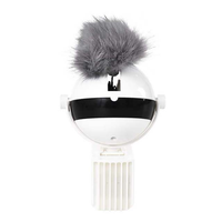 HKM-0023101 Automatic Electric Cat Ball Toy with Interactive Lifting Function and Replaceable Toys