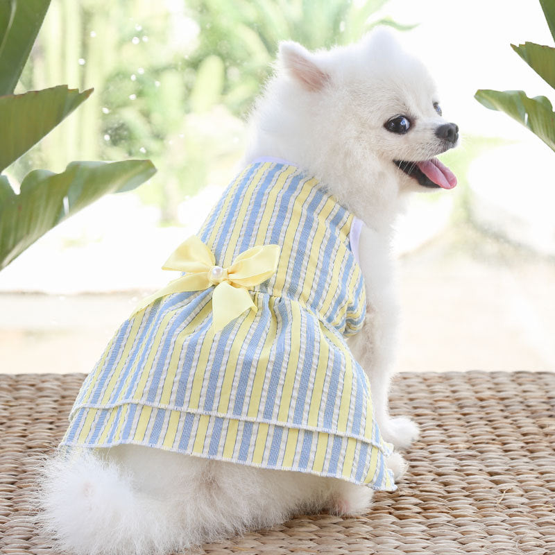 HKM-0024637 Plaid Striped Cat Skirts in Pink, Red, Blue, and Green - Sizes XS to XL