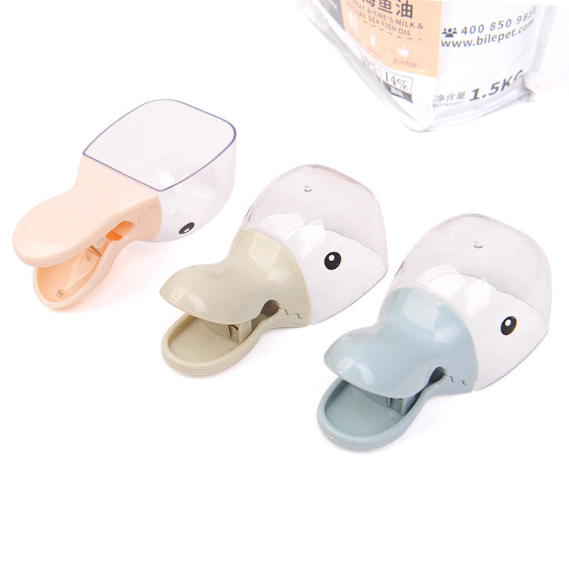HKM-0026045 Multi-Functional Cat Food Seal Clip - Durable, Moisture-Proof Design, Easy to Clean, Various Colors Available