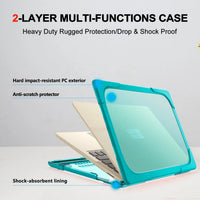 HKM-002643 Cooling Design Foldable Stand with Dual Layer Protection for Microsoft Surface Laptop 3 & 4 - 15 Inch Models