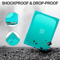 HKM-002643 Cooling Design Foldable Stand with Dual Layer Protection for Microsoft Surface Laptop 3 & 4 - 15 Inch Models