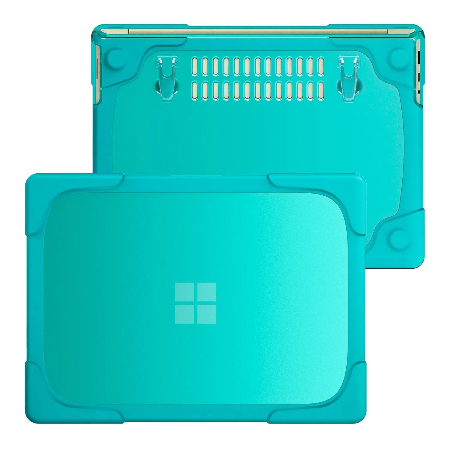HKM-002643 Cooling Design Foldable Stand with Dual Layer Protection for Microsoft Surface Laptop 3 & 4 - 15 Inch Models