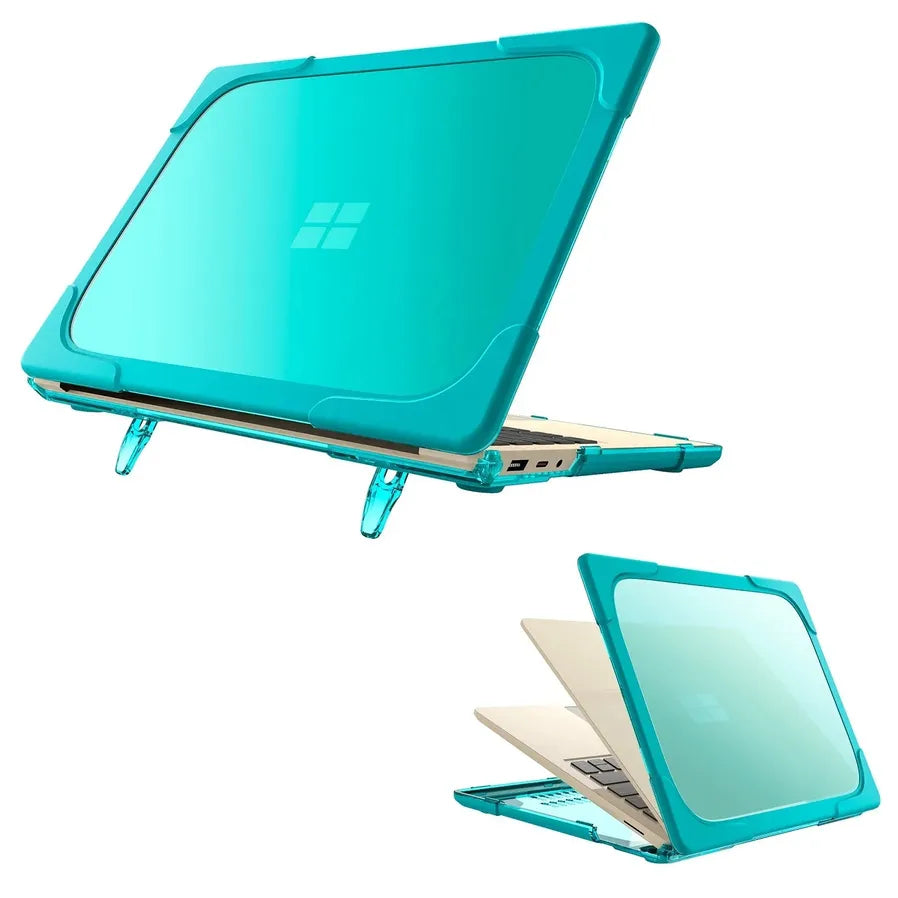 HKM-002643 Cooling Design Foldable Stand with Dual Layer Protection for Microsoft Surface Laptop 3 & 4 - 15 Inch Models