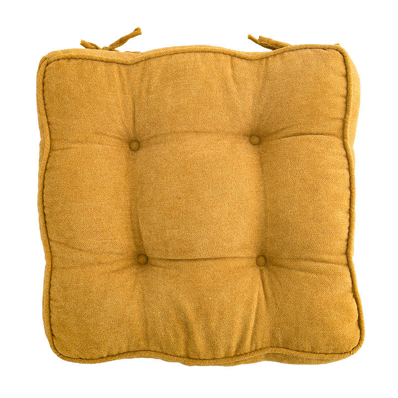 HKM-002643 Tatami Stool Dining Table Chair Cushion - Polyester Fiber, Modular Sofa Fit, Various Colors