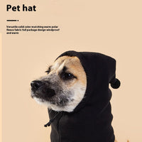 HKM-0027069 Monochrome Polar Fleece Funny Hat for Halloween and Christmas