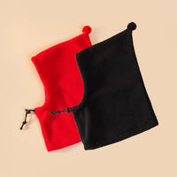 HKM-0027069 Monochrome Polar Fleece Funny Hat for Halloween and Christmas