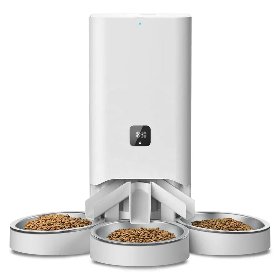 HKM-002707 Smart Automatic Pet Feeder with Adjustable Portion Control for Cats