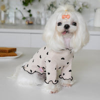 HKM-0027837 Stylish Sweet Dog and Cat Dress for New Year and Christmas Celebrations