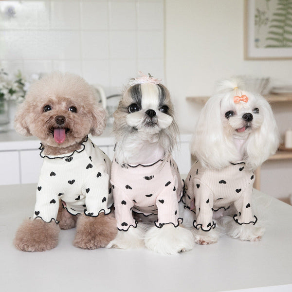 HKM-0027837 Stylish Sweet Dog and Cat Dress for New Year and Christmas Celebrations