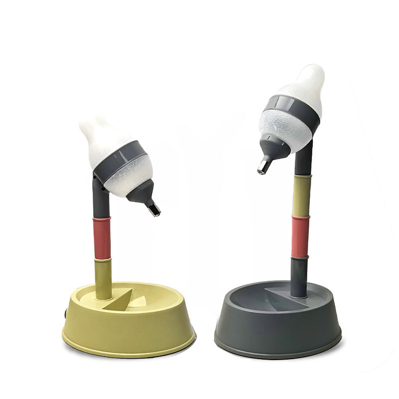 HKM-0028093 Adjustable Height Dog Waterer with All-in-One Cat Drinking Bowl and Pet Feeding Station