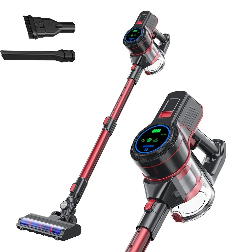 HKM-002835 Rechargeable Stick Vacuum Cleaner with Extension Tube for Household Use