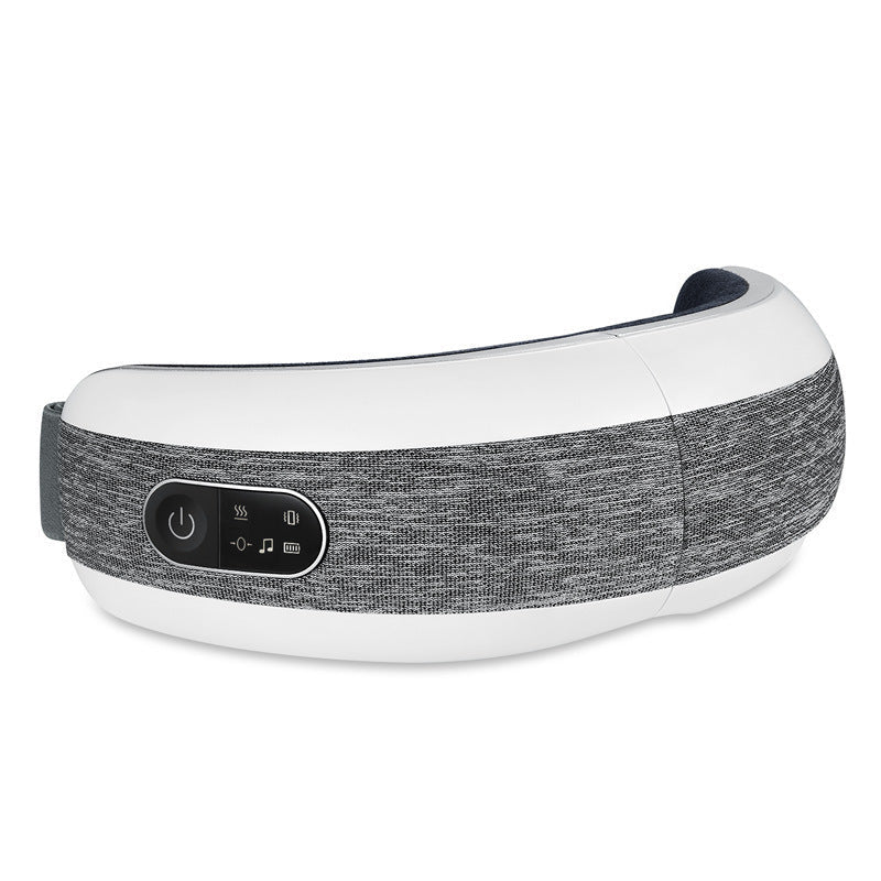 HKM-002835 USB Rechargeable Smart Eye Massager with Air Compression, Model ST-201, ABS Plastic and Flannel, Includes Eye Protector