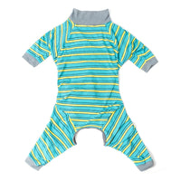 HKM-0028605 Casual Pet Dog Sterilization Clothes in Striped Designs - Comfortable Cotton Apparel
