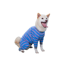 HKM-0028605 Casual Pet Dog Sterilization Clothes in Striped Designs - Comfortable Cotton Apparel