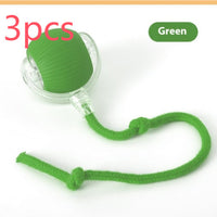 HKM-0029629 Automatic Cat Toy Ball with Bird Sound - Interactive Self-Entertainment Rolling Ball for Cats