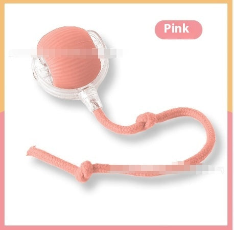 HKM-0029629 Automatic Cat Toy Ball with Bird Sound - Interactive Self-Entertainment Rolling Ball for Cats