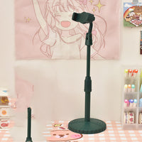 HKM-002963 Retractable Adjustable Desktop Phone Stand with 360-Degree Rotation