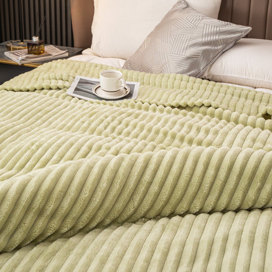 HKM-003091 Thickened Solid Color Polyester Carpet - Multiple Sizes and Colors Available