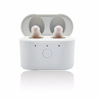 HKM-003155 Rechargeable In-Ear Hearing Aids with One-Click Operation and Low Noise for Elderly Use