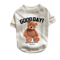 HKM-0032189 Soft Cotton Winter Teddy Bear Pet Pajamas for Cats and Dogs - Dark Blue, Beige, Khaki, Pink