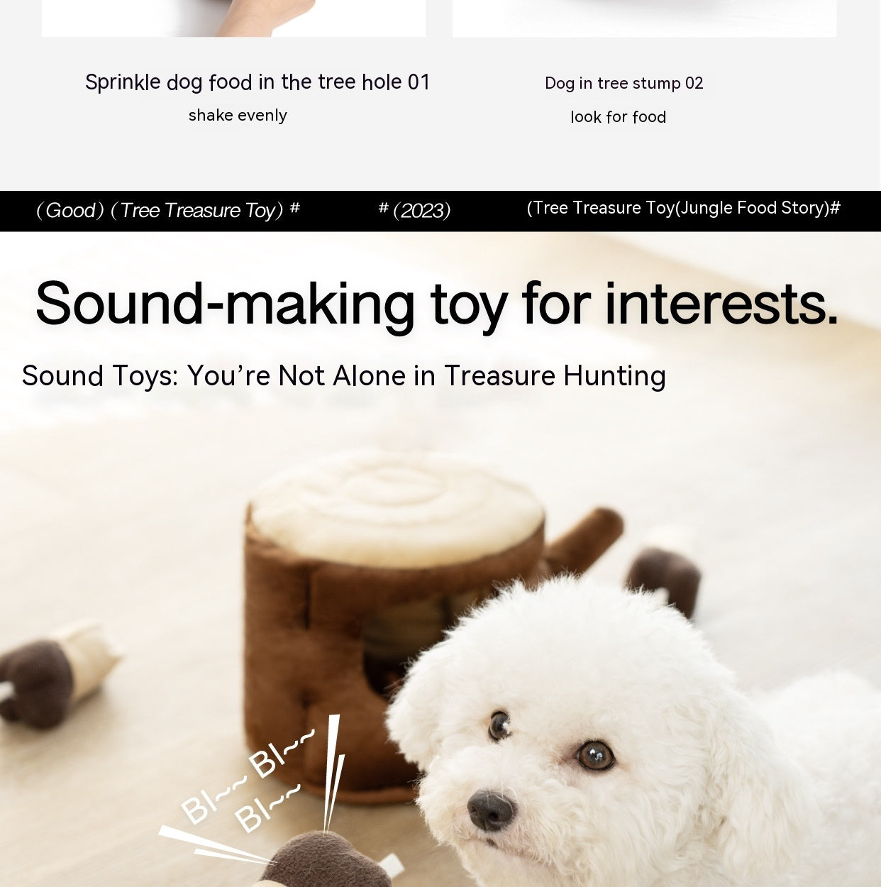 HKM-0032829 Pet Toy in Khaki Beige and Brown Owl Style, Soft Velvet and Sponge Material