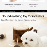 HKM-0032829 Pet Toy in Khaki Beige and Brown Owl Style, Soft Velvet and Sponge Material