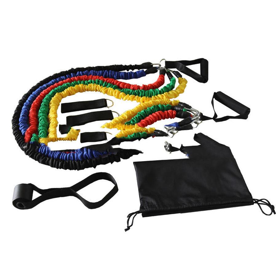 HKM-003283 Latex Resistance Band Set for Indoor Fitness and Sports Training