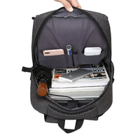 HKM-003475 Versatile USB Charging Backpack for Business Travel and Daily Use, Suitable for Men and Women