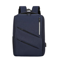 HKM-003475 Versatile USB Charging Backpack for Business Travel and Daily Use, Suitable for Men and Women