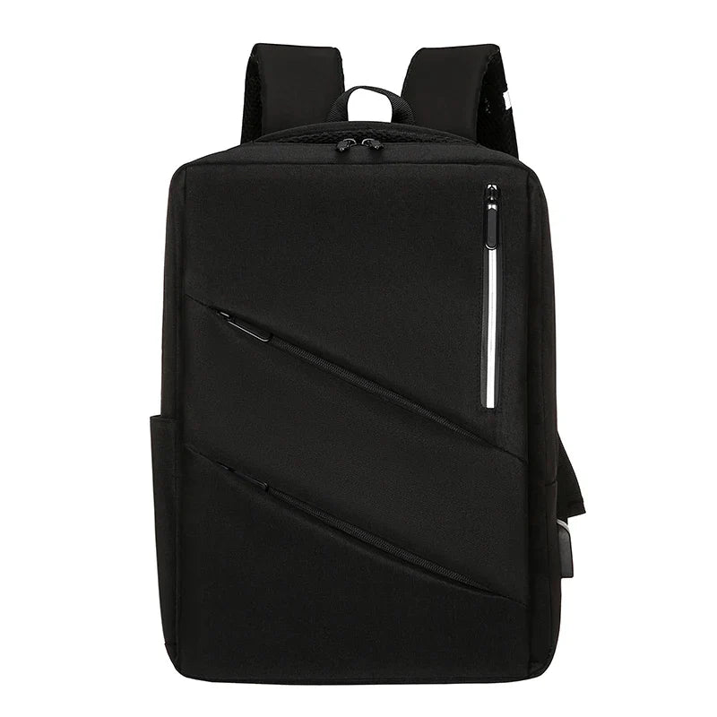HKM-003475 Versatile USB Charging Backpack for Business Travel and Daily Use, Suitable for Men and Women