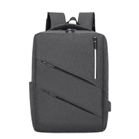 HKM-003475 Versatile USB Charging Backpack for Business Travel and Daily Use, Suitable for Men and Women