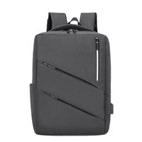HKM-003475 Versatile USB Charging Backpack for Business Travel and Daily Use, Suitable for Men and Women