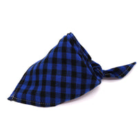 HKM-0035389 Scottish Style Spring Cotton Triangle Scarf in Flannel Design