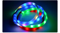 HKM-0035773 Luminous Adjustable Dog and Cat Collar with Soft Rubber Design to Enhance Visibility