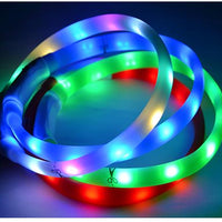 HKM-0035773 Luminous Adjustable Dog and Cat Collar with Soft Rubber Design to Enhance Visibility