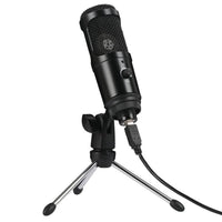 HKM-003603 High-Fidelity USB Condenser Microphone for Clear Audio Recording