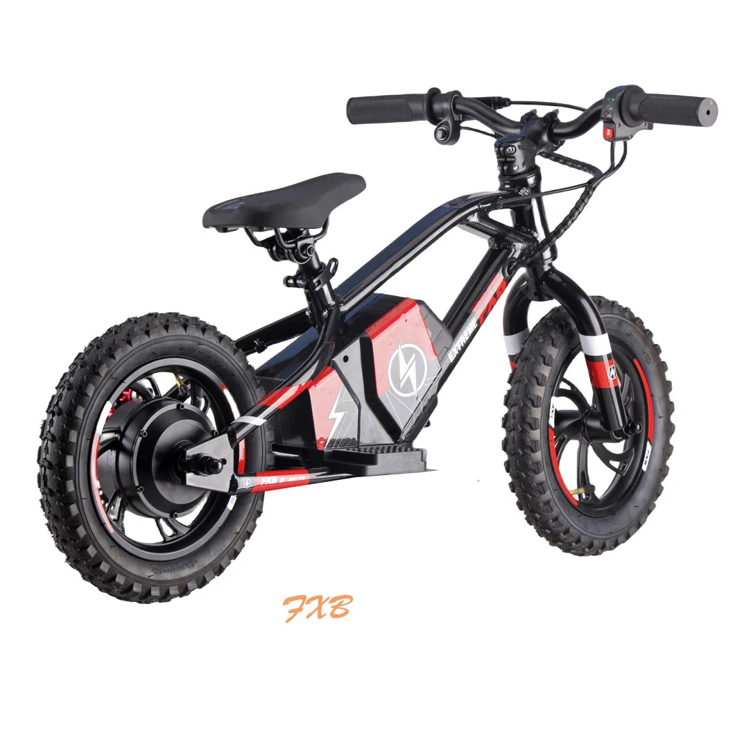 HKM-003667 12inch/16inch Electric Balance Bike for Kids, Aluminum Frame, 2-Speed, Drum Brake, Ages 3-8, CE Certified