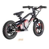 HKM-003667 12inch/16inch Electric Balance Bike for Kids, Aluminum Frame, 2-Speed, Drum Brake, Ages 3-8, CE Certified