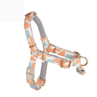 HKM-0037053 Outdoor Pet Chest Strap and Holding Rope - Explosion-Proof, Adjustable Size Suitable for Dogs