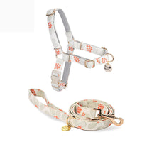HKM-0037053 Outdoor Pet Chest Strap and Holding Rope - Explosion-Proof, Adjustable Size Suitable for Dogs