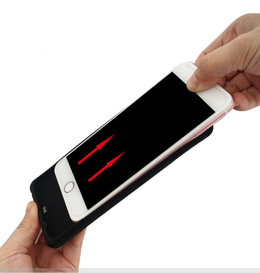 HKM-003795 Back Clip Power Bank Phone Case for iPhone - Multiple Capacities Available