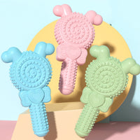 HKM-0038589 Molar Bite-resistant TPR Lollipop Dog Toy in Various Colors