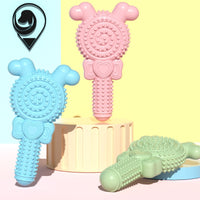 HKM-0038589 Molar Bite-resistant TPR Lollipop Dog Toy in Various Colors