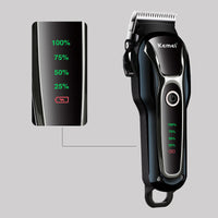 HKM-0039357 Rechargeable LCD Electric Hair Clipper for Pets and Humans with Long-Lasting Battery and Versatile Attachments