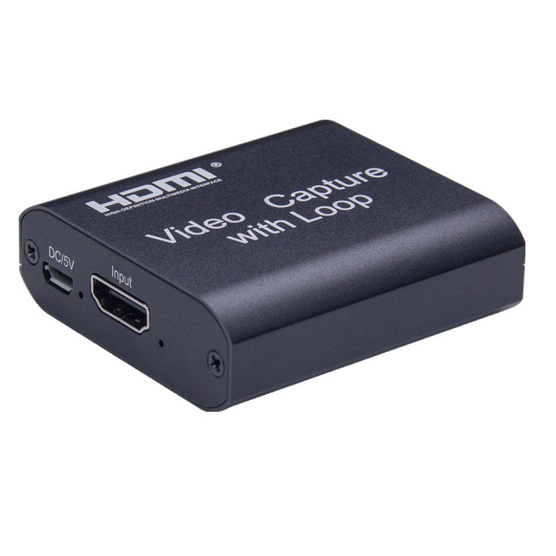 HKM-004115 4K HDMI Video Capture Card with Loop Out, USB Interface for Windows, Mac, and Android