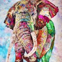 HKM-004179 Frameless Digital Oil Painting on Linen - 40x50 cm - Various Styles Available